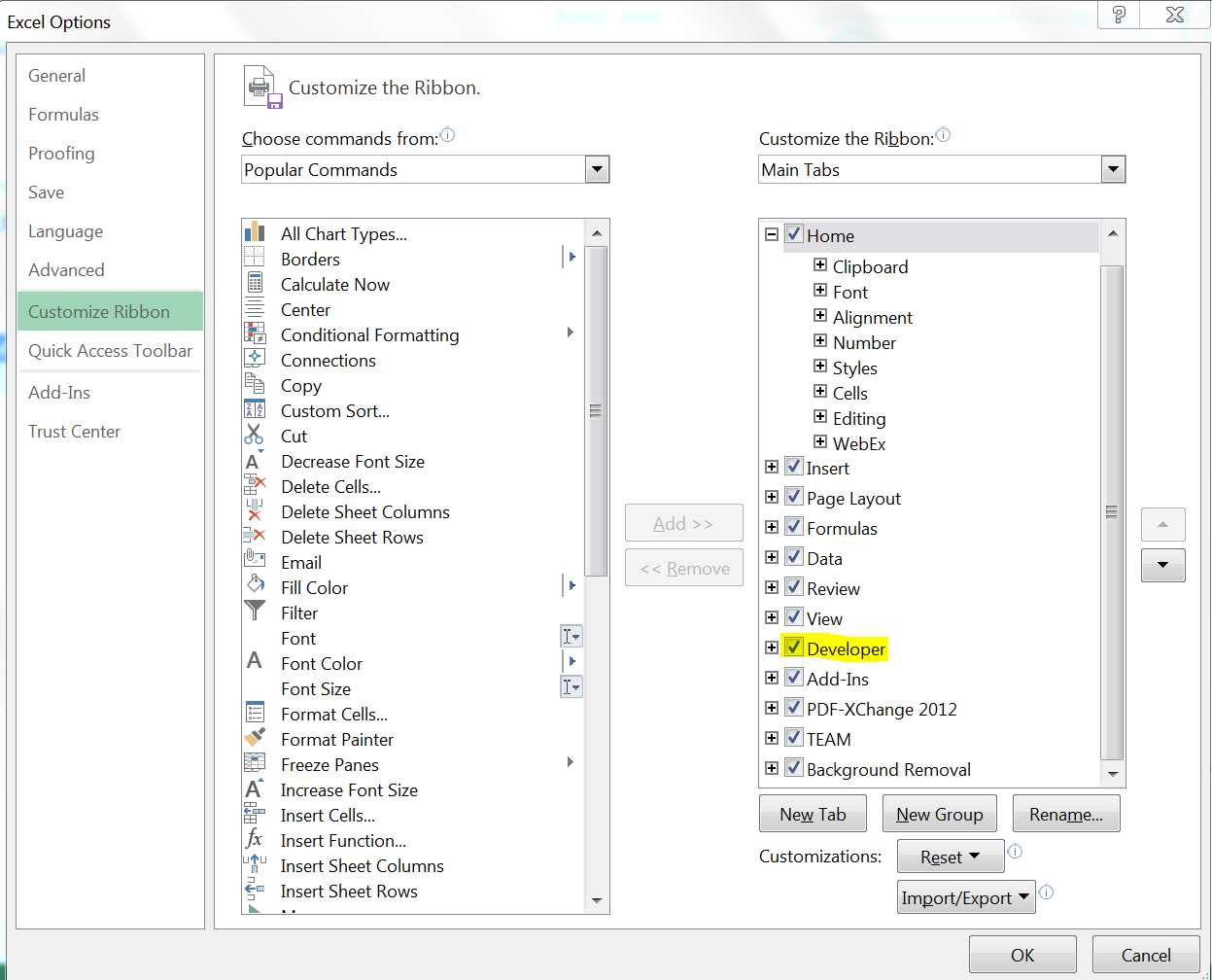 How to download flaws into a xls/csv file